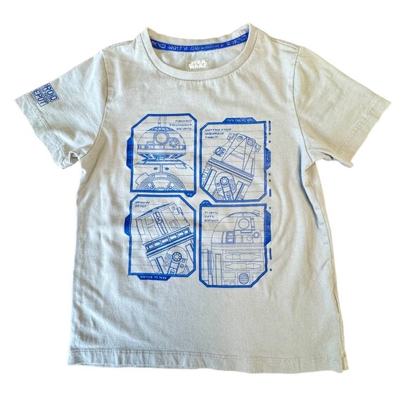 Star Wars Other - STAR WARS Galaxy's Edge Droid Depot T-Shirt Kids S 5-6 Disney Parks Tee Top Boy